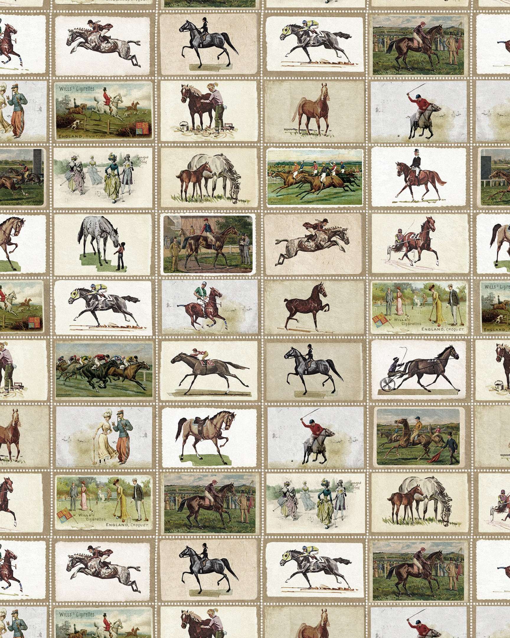 English Equestrian Stamps WP20631