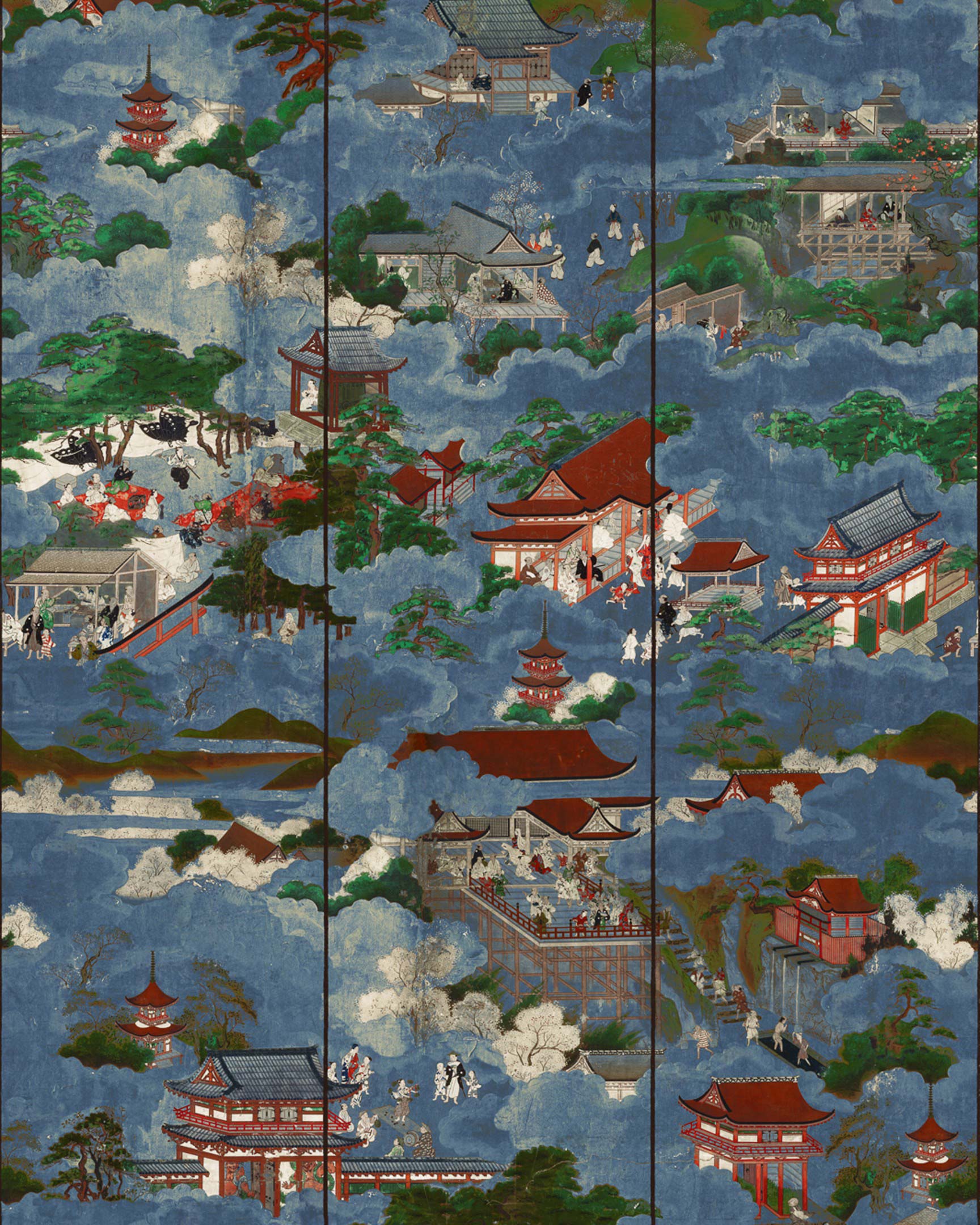 Floating World Blue WP20646