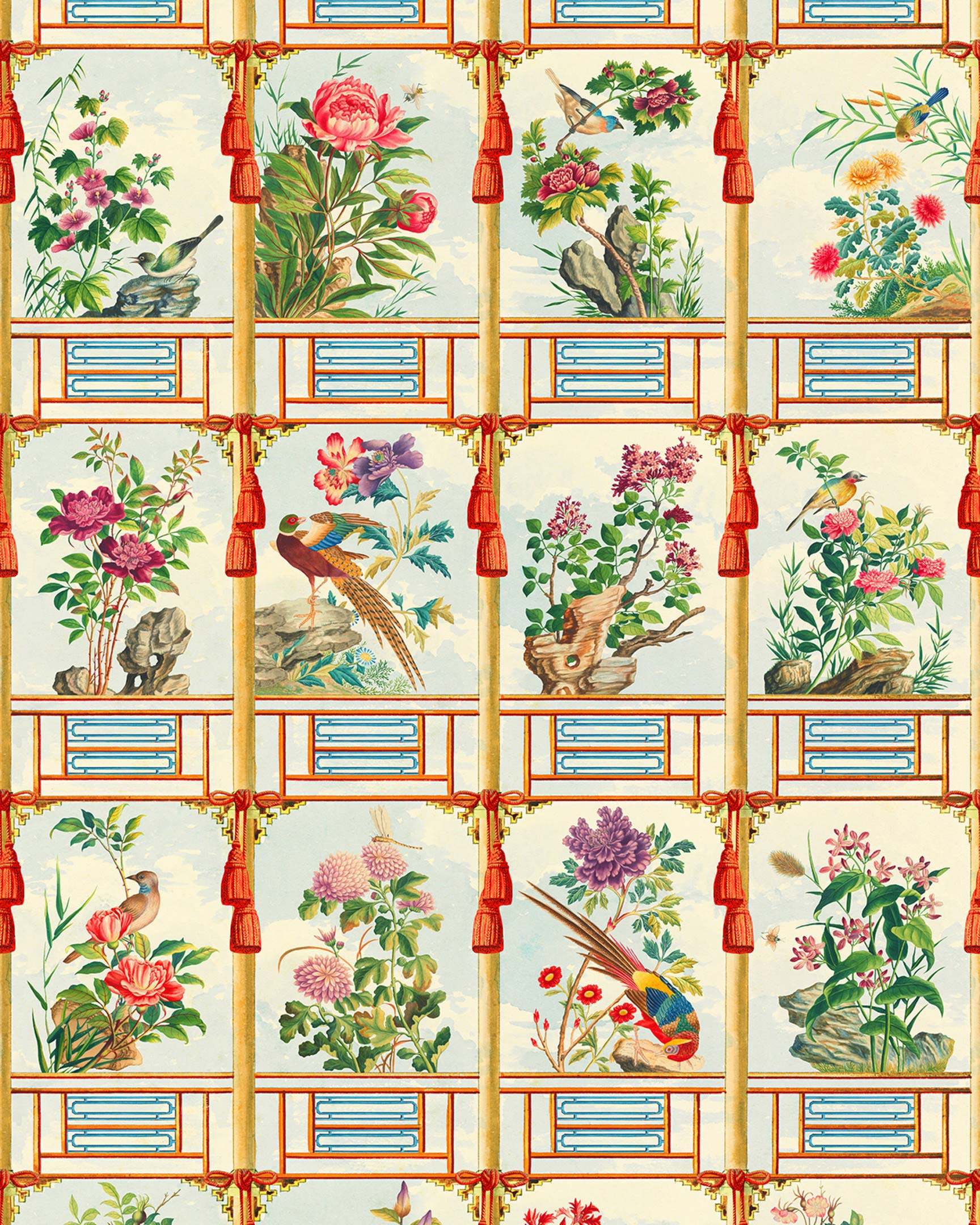 Flowering Wall WP20585