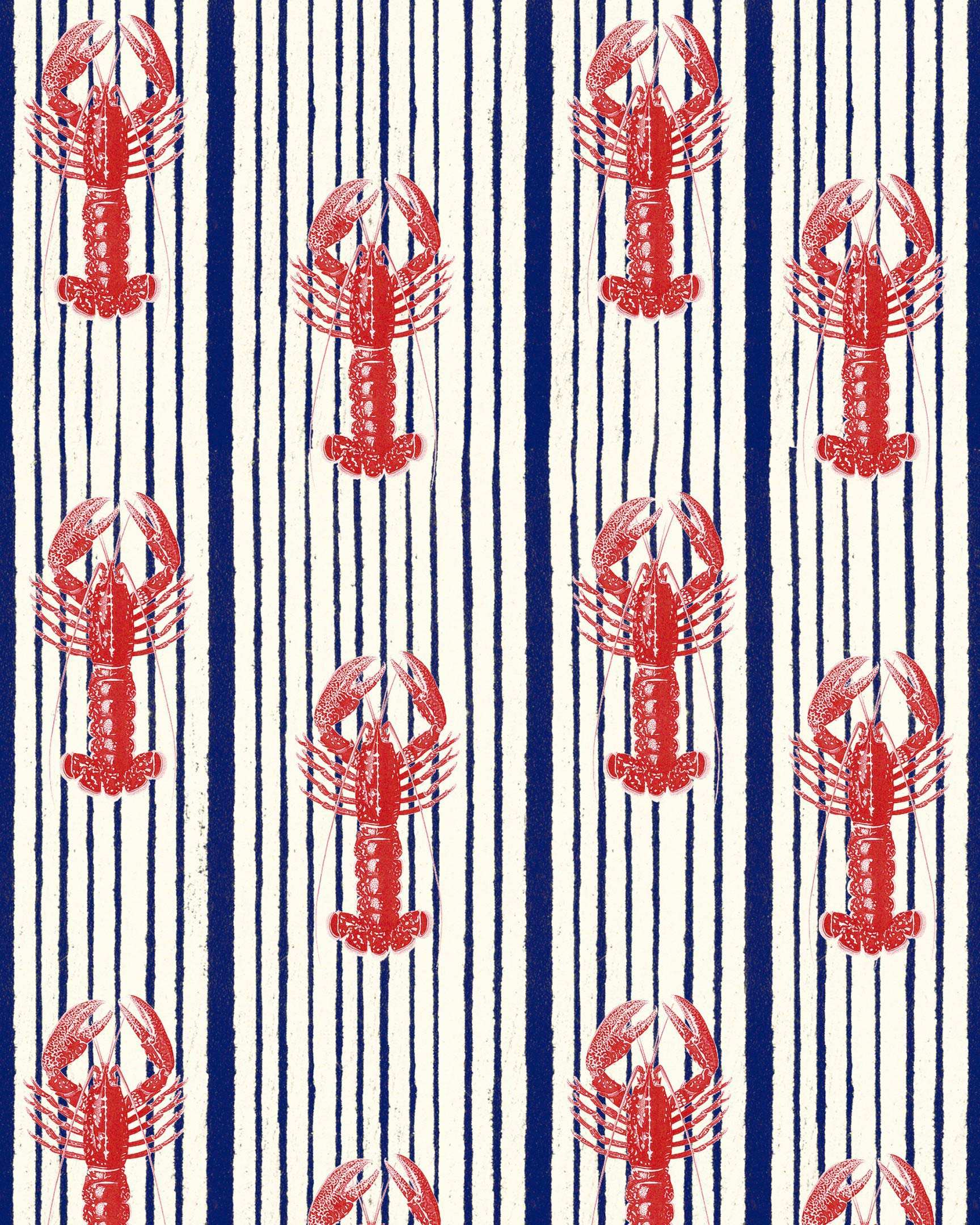 Mediterranean Lobsters White WP30065