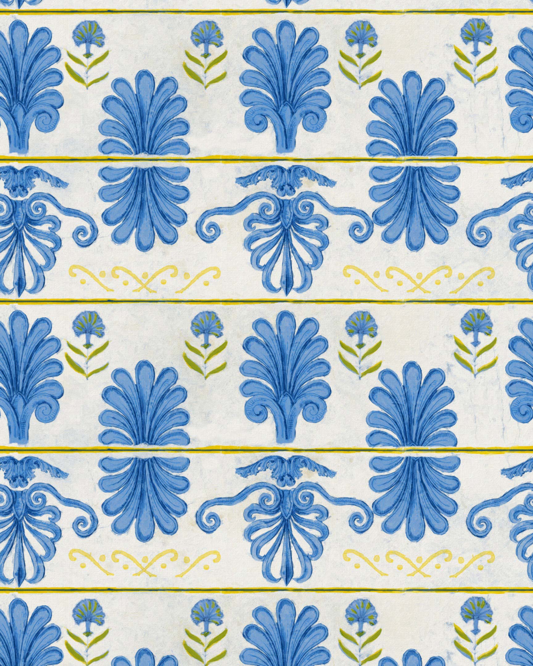 Mykonos Villa Motif White Sand WP30043