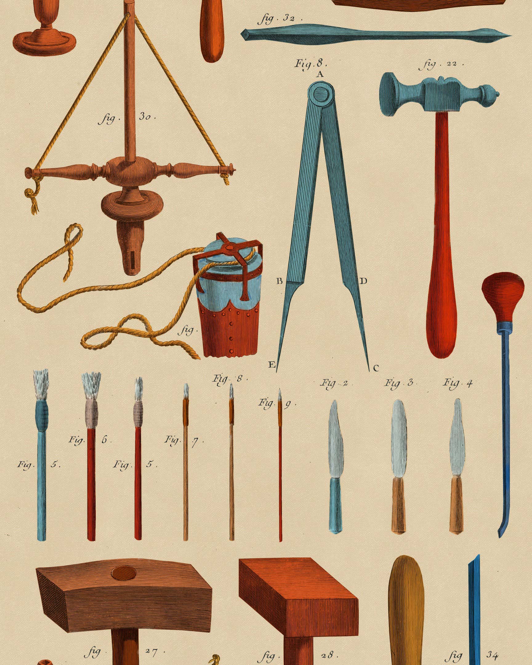 Old Tools WP20599