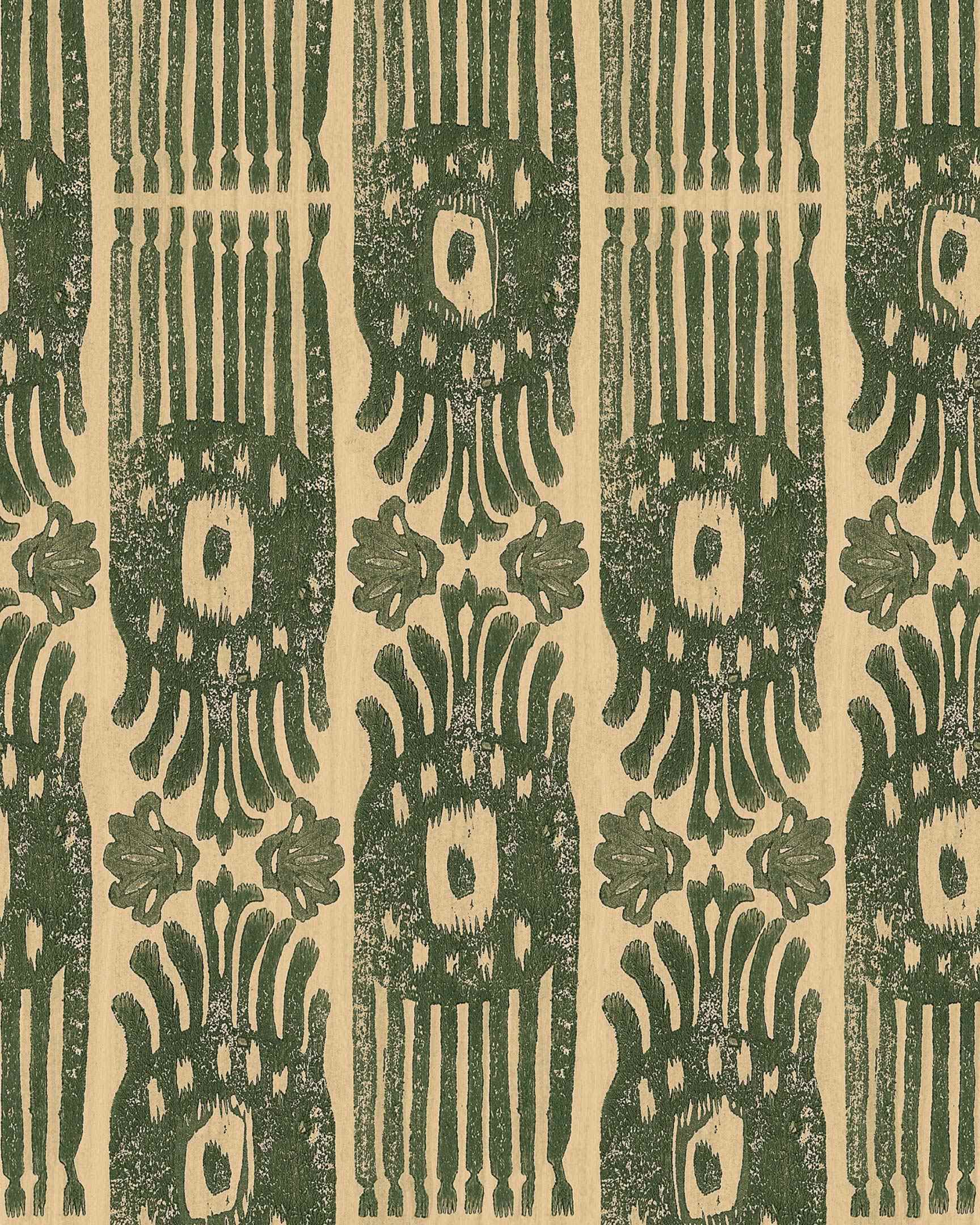 Tribal Ikat Myrtle WP30112