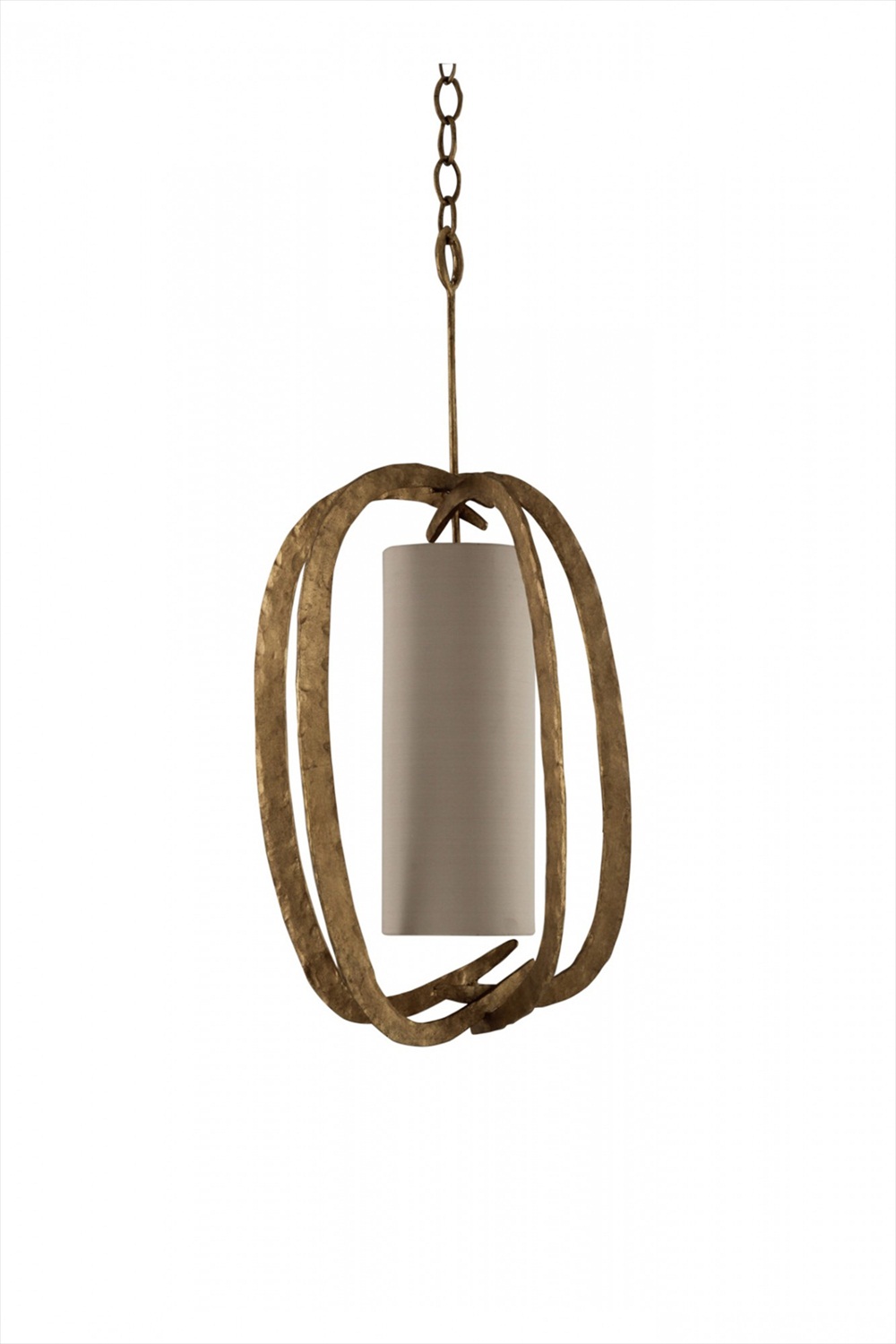 Miro Pumpkin Chandelier MCL33 French Brass