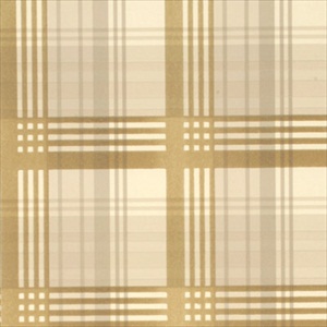 Modern Tartan Flock FG063K120 Coffee Cream