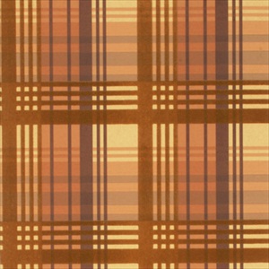 Modern Tartan Flock FG063M23 Copper Gold