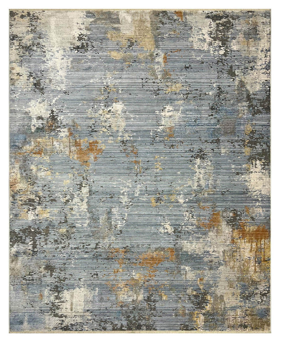 Abstract Hues ABH01 Grey-Blue