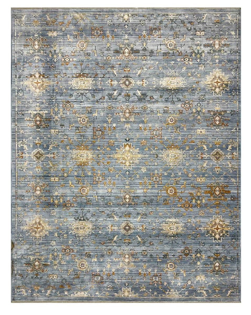 Elegant Heirlooms ELH02 Blue-Ivory