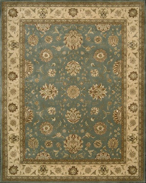 Nourison 2000 2210 Blue Green