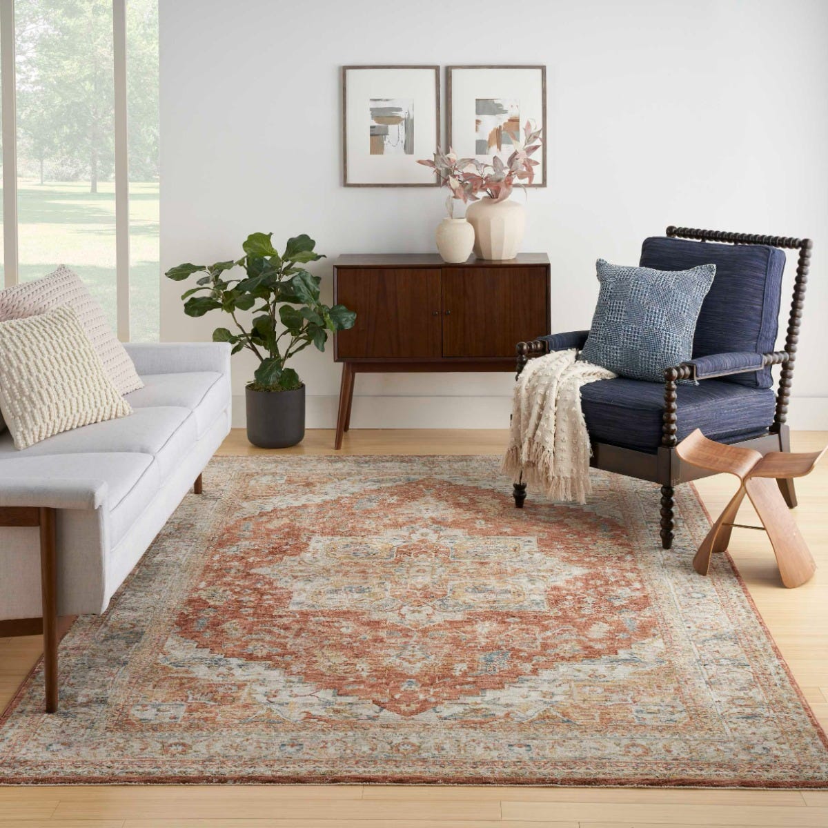 Sahar SHR06 Ivory-Multi
