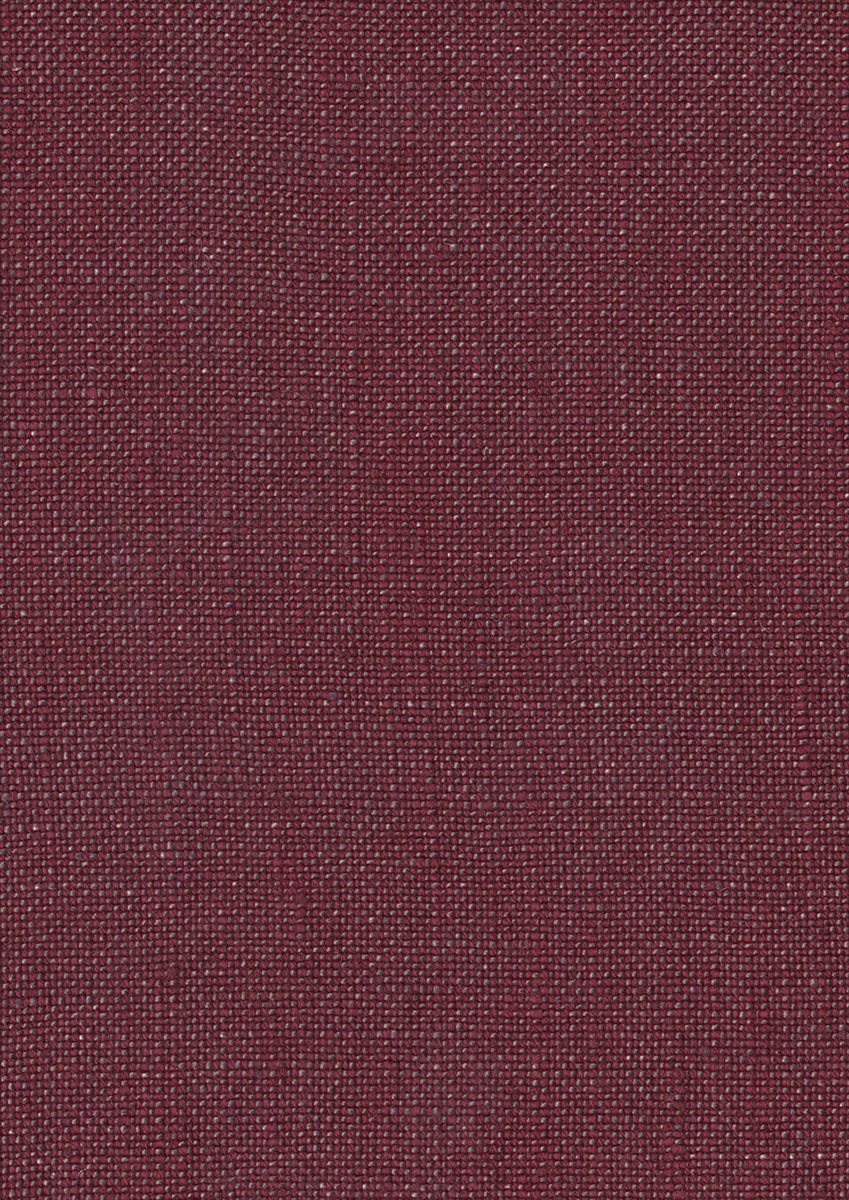 Oaksey Linen Cranberry Fabric