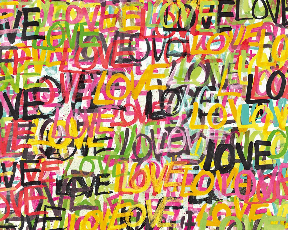 Love Scribble CEP50119W