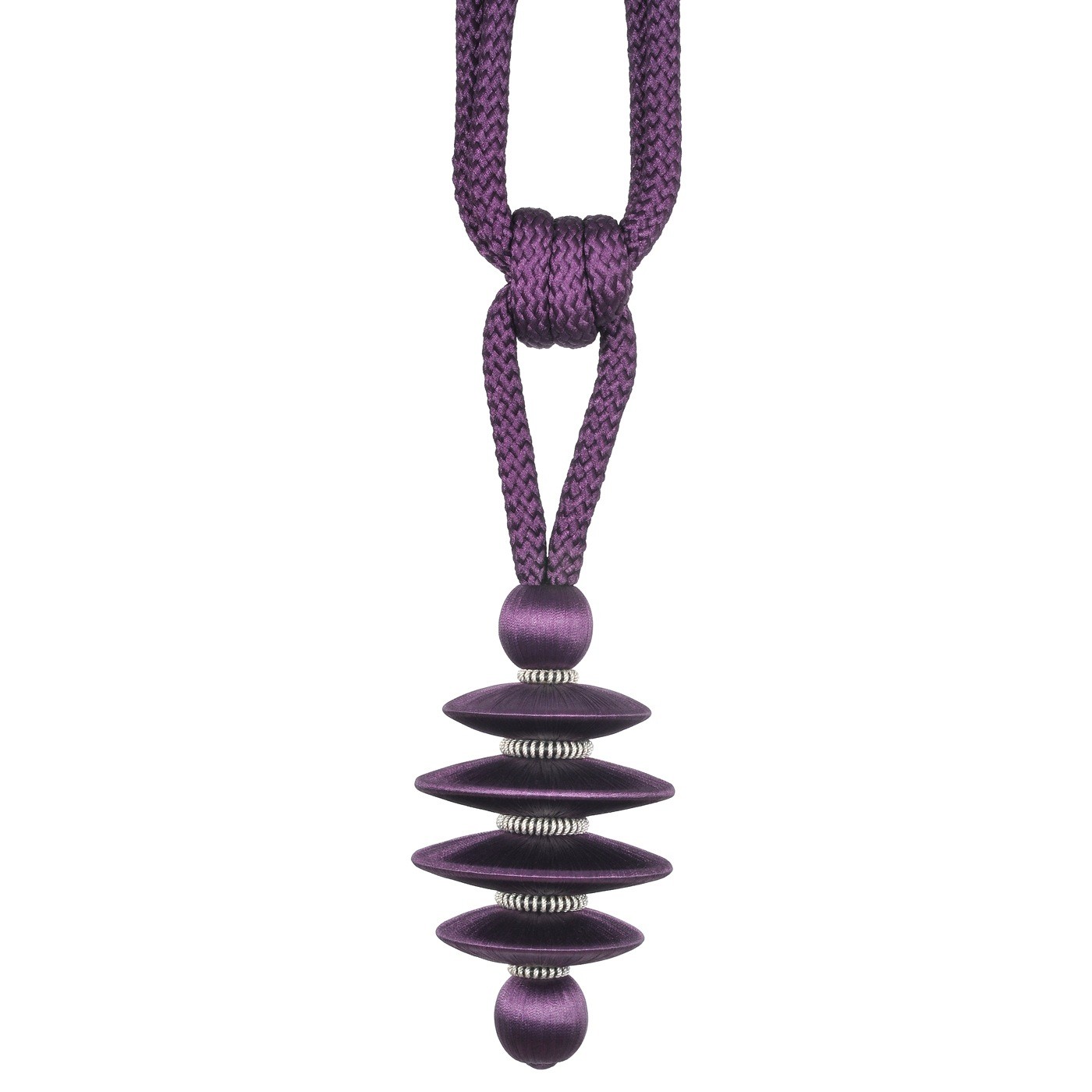 Onyx 1 Tassel Tie Back 35306-9510