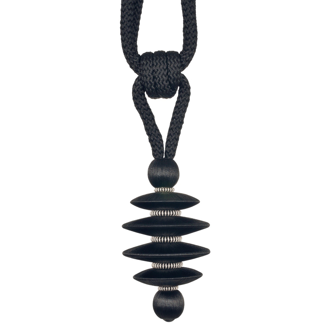 Onyx 1 Tassel Tie Back 35306-9990