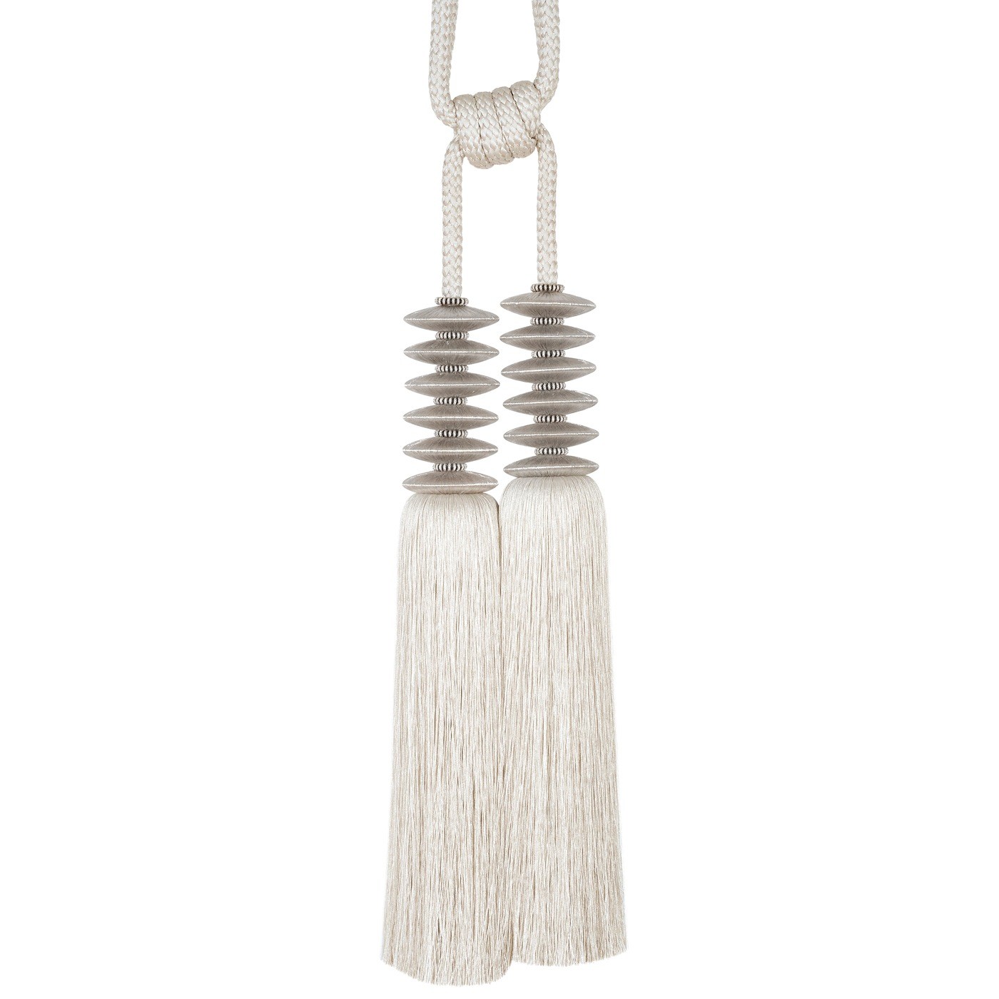 Onyx Metallic 2 Tassels Tie Back 35307-9920