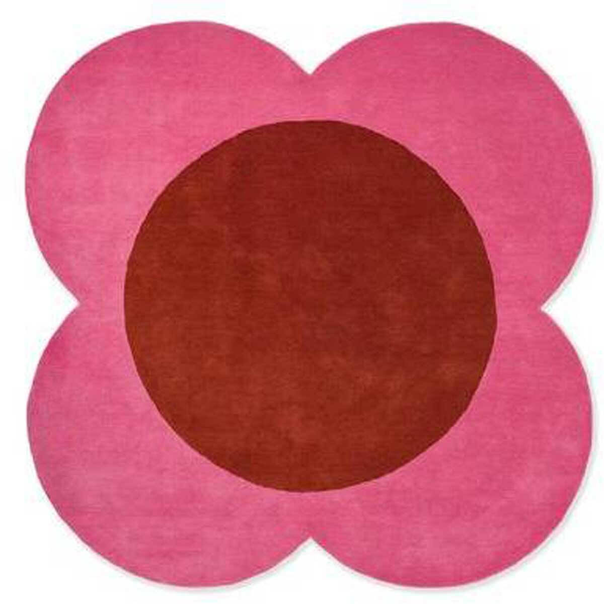 Flower Spot Pink Red 158400 Rug