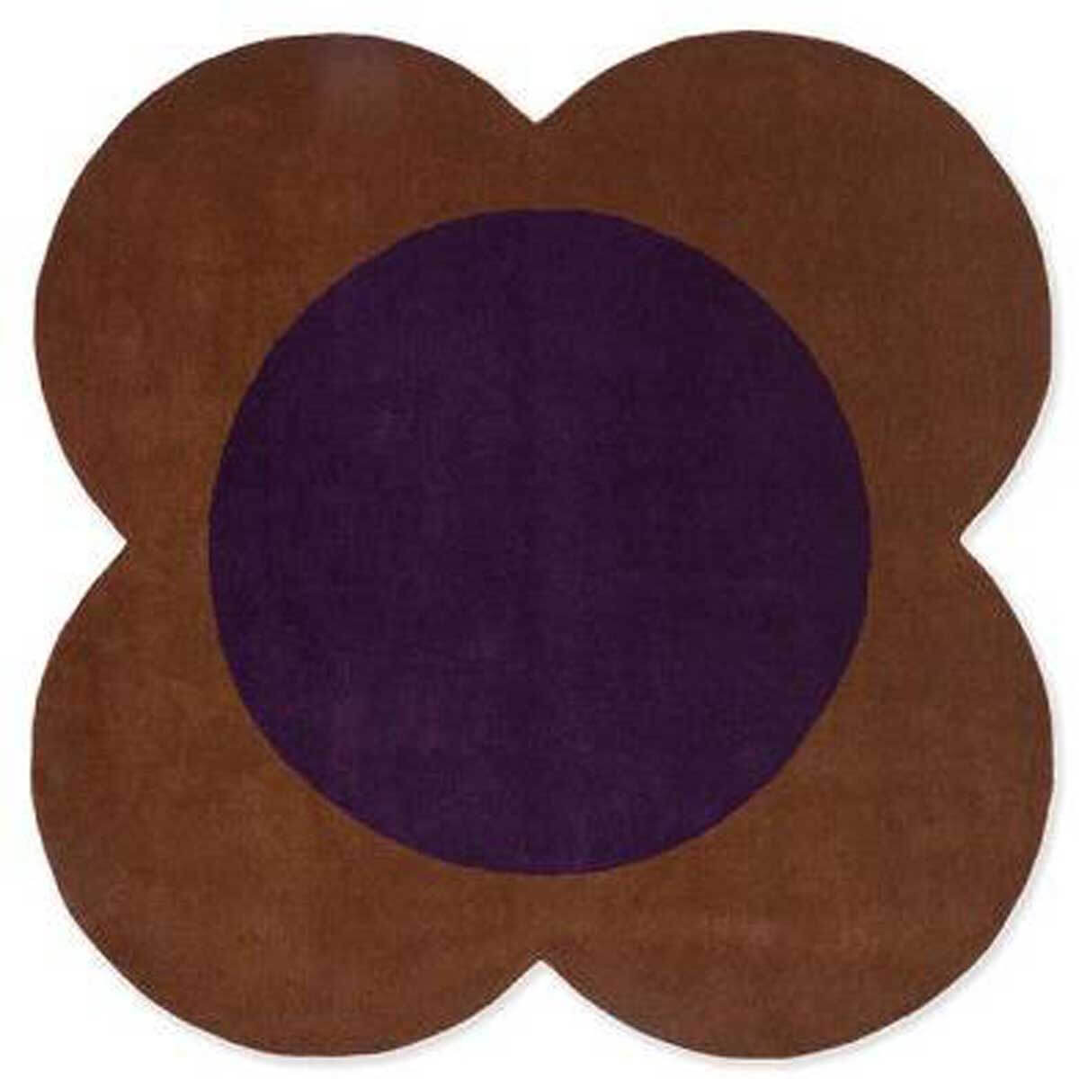Flower Spot Chestnut Violet 158401 Rug