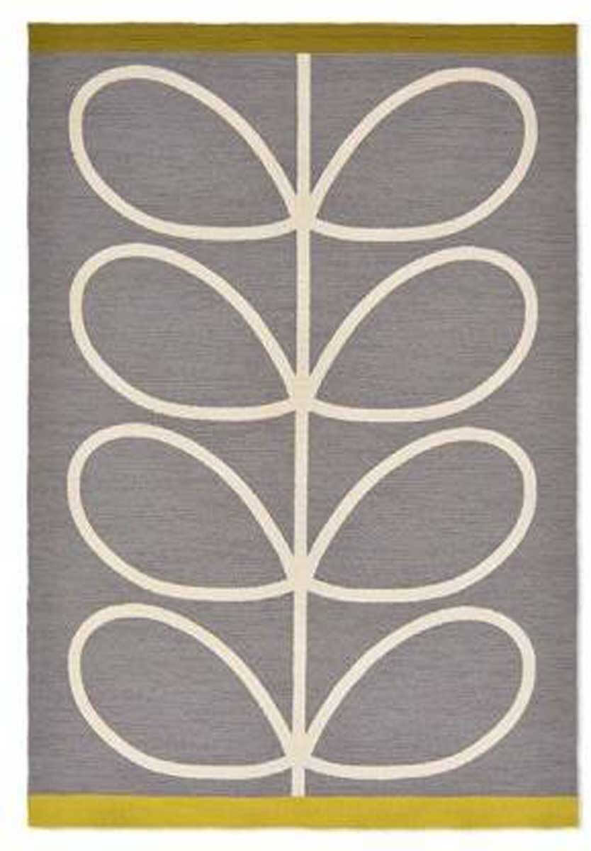 Giant Linear Stem Slate 460605 Rug