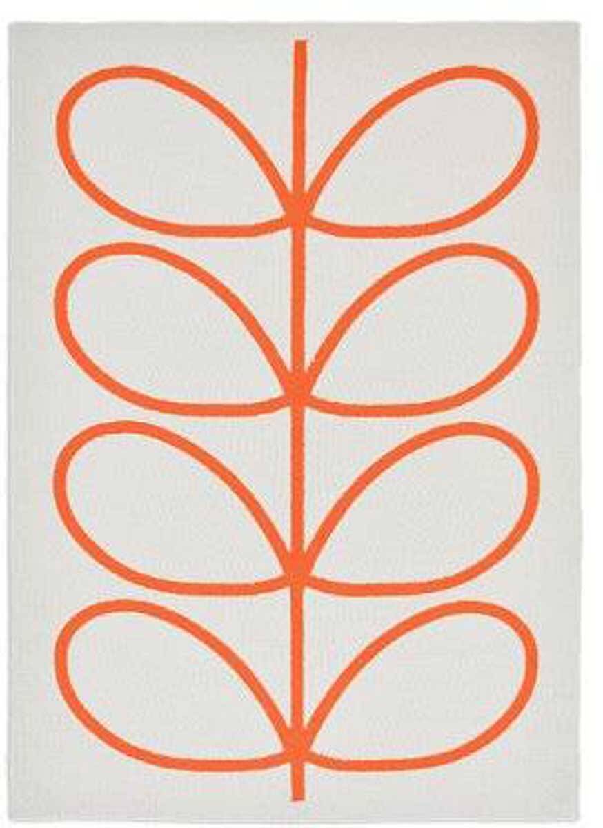 Giant Linear Stem Persimmon 460703 Rug
