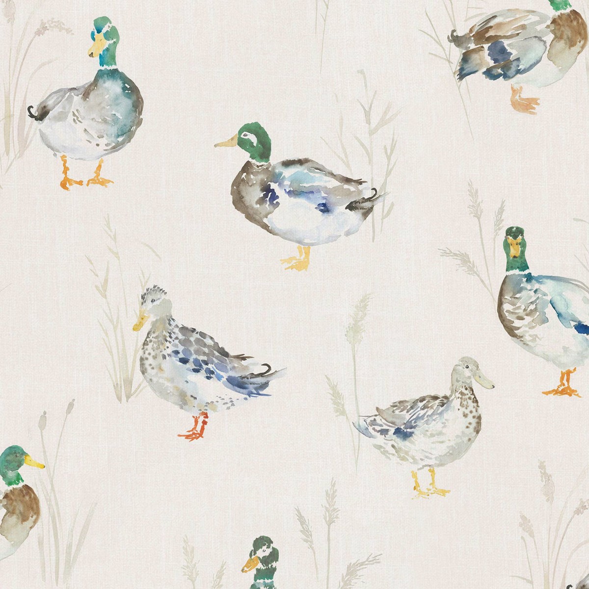 Paddling Ducks Linen