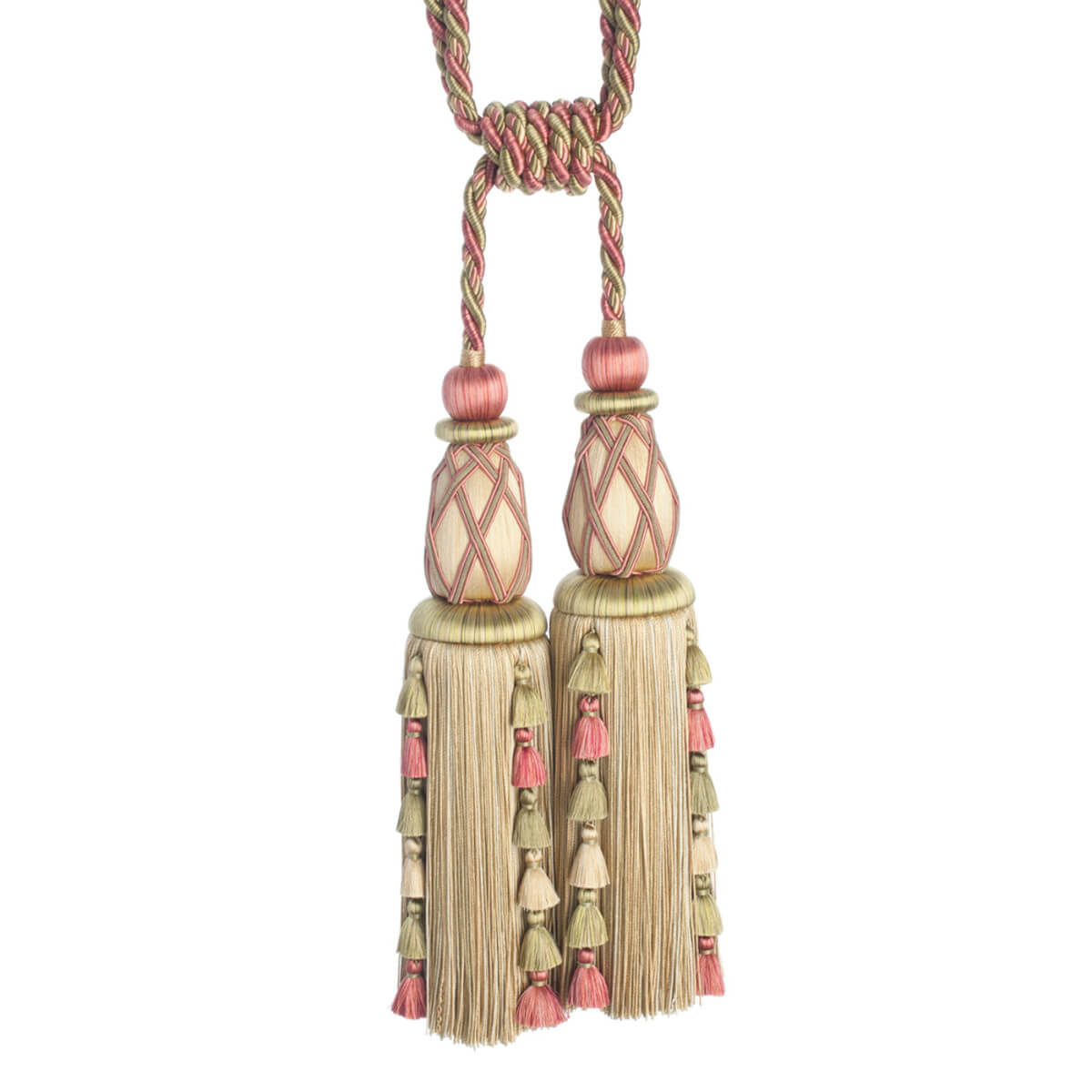 Palais Silk Double Tassel Tieback TT-56783-07