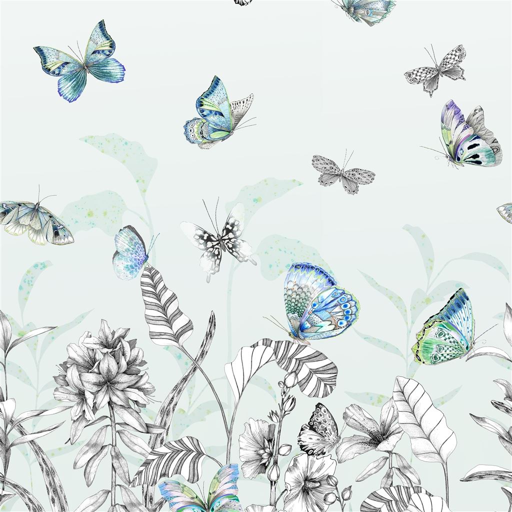 Papillons Eau De Nil PDG1058-02