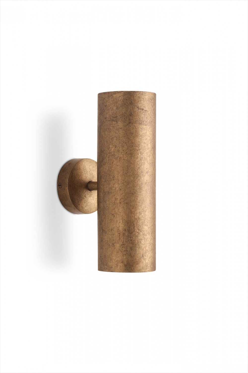 Pillar Wall Light SWL09 French Brass