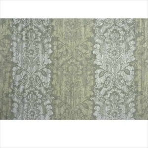 Pleated Damask Silk Pewter FD593J137