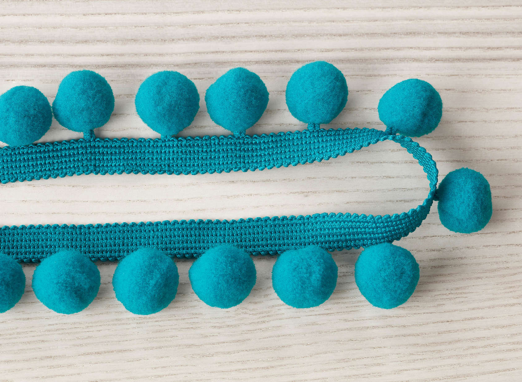 Pom Pom Braid Turquoise T79-03