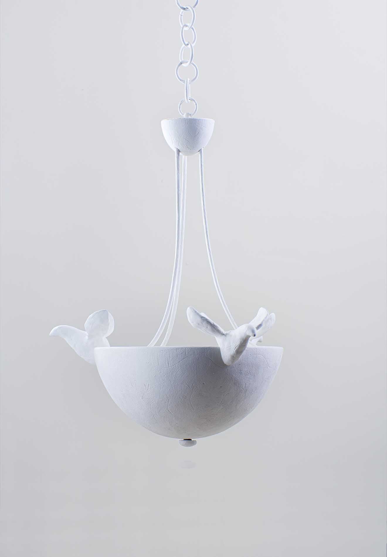 Aubrey Ceiling Light MCL85 Plaster White Lighting