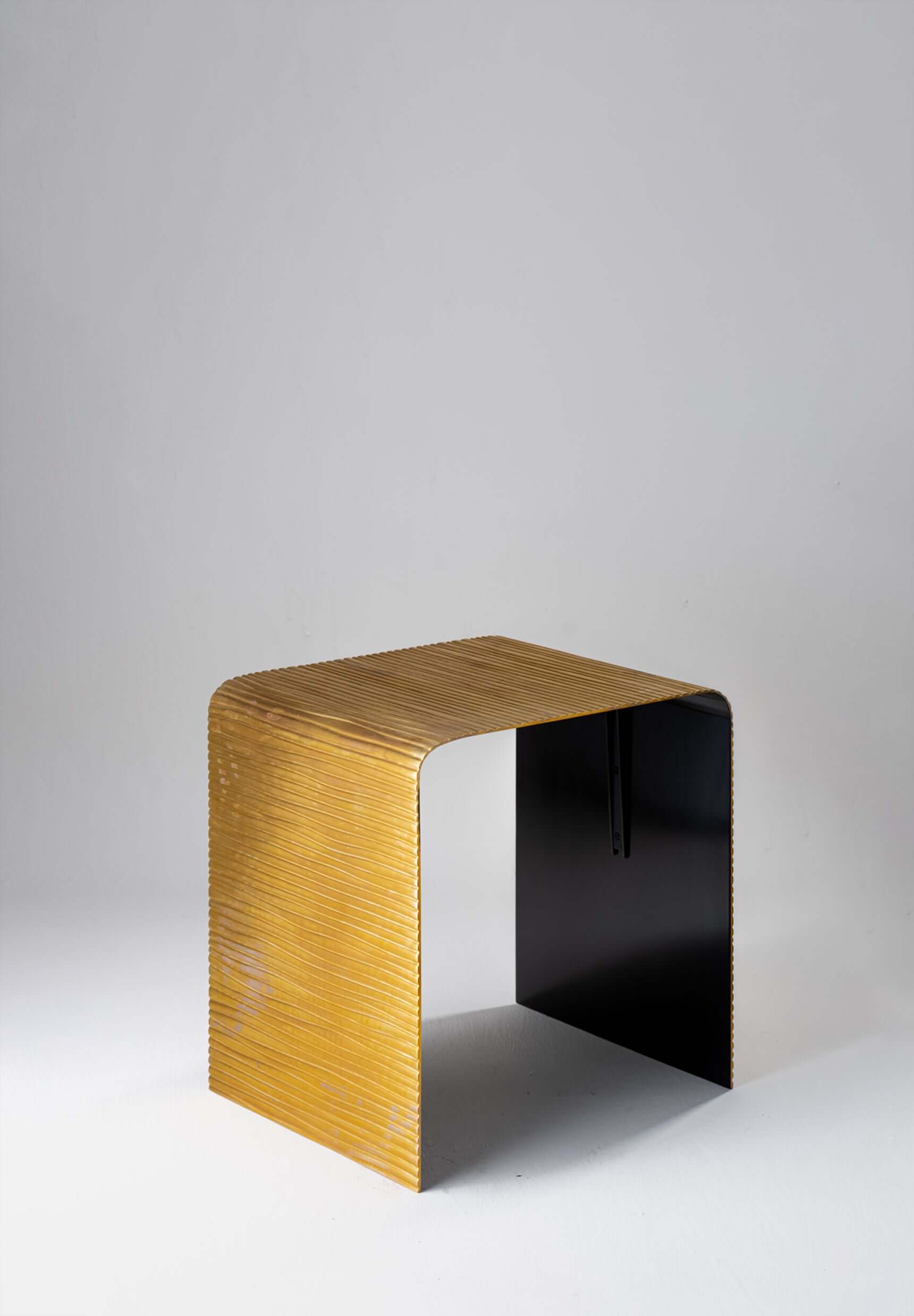 Augustus Side Table CST54 Aged Brass