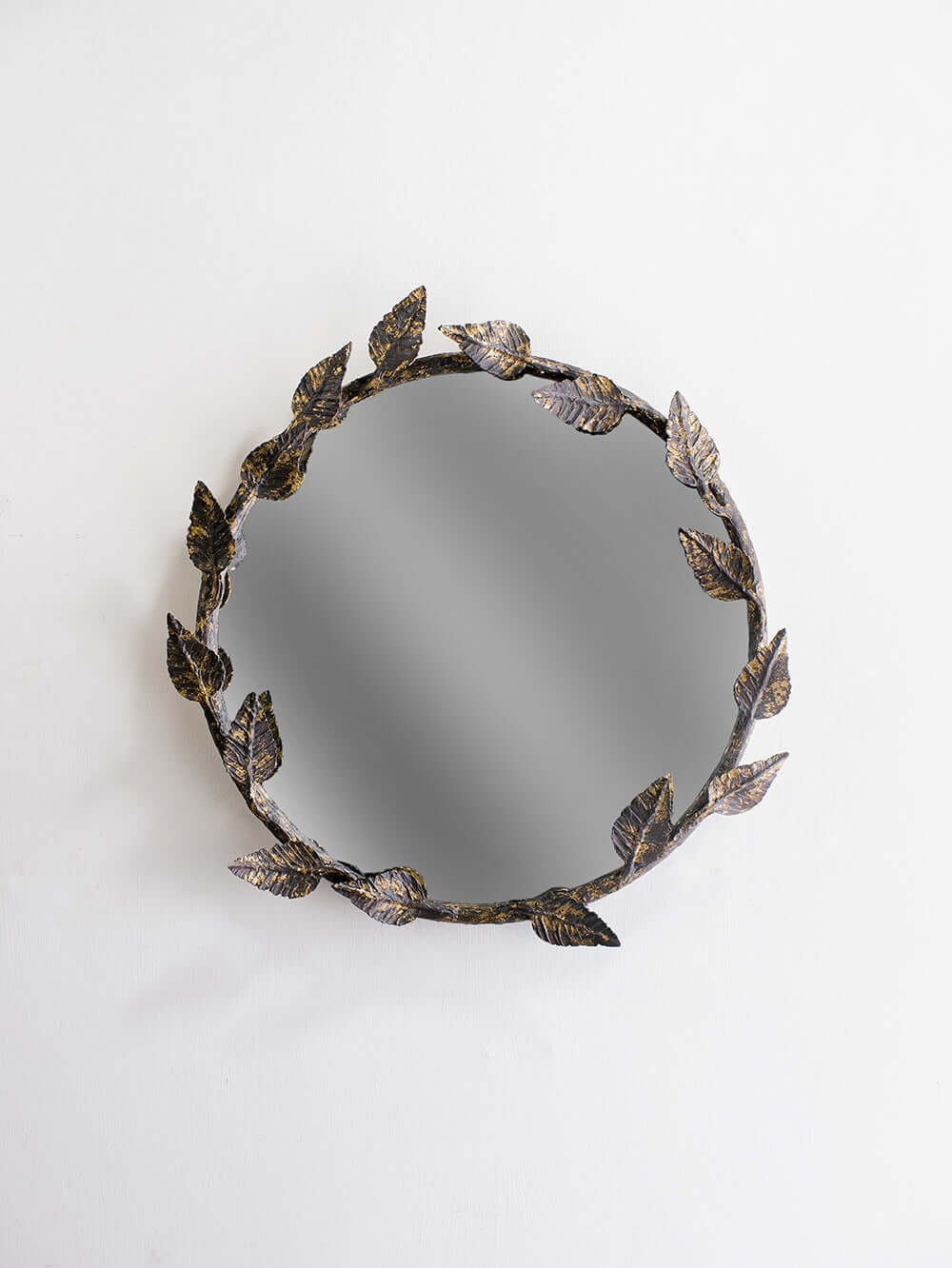 Aurelia Mirror WM51 Mirrored Glass Gilded Rust