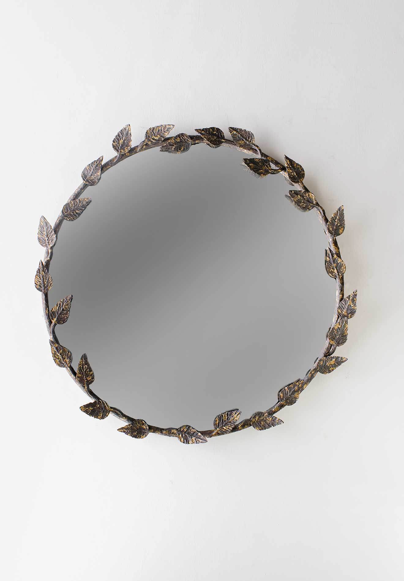 Aurelia Mirror Large WM51L Gilded Rust with mirror glass