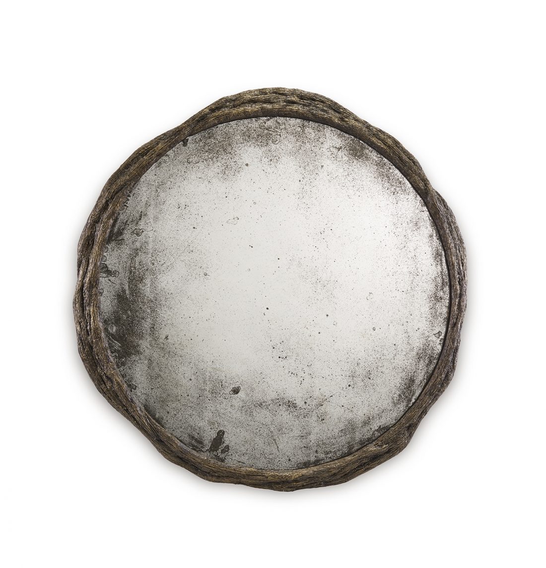 Bark Mirror WM49 Antique Bronze