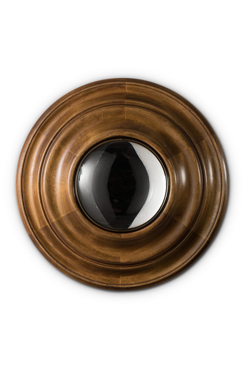 Cornelius Mirror WM54 French Polished Wood