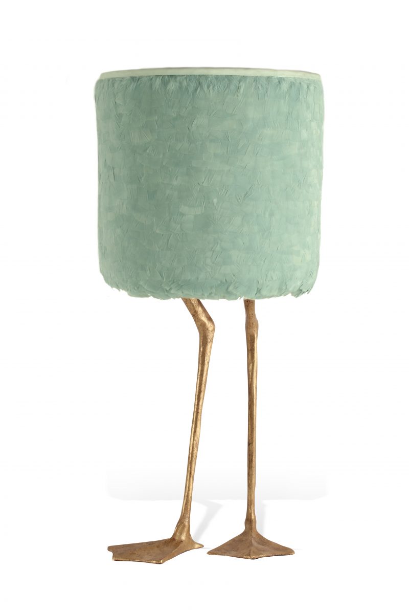 Duck Feet Lamp VLB20 Decayed Gold Aqua