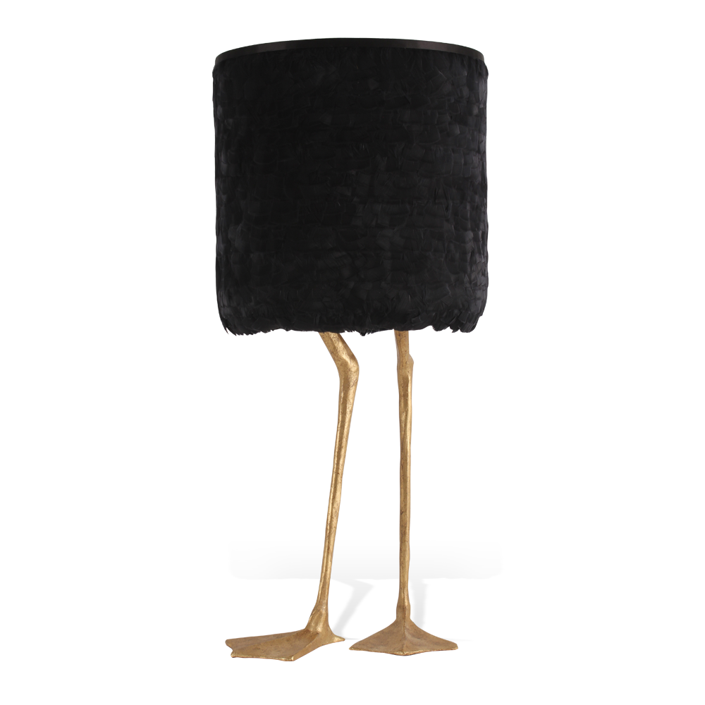 Duck Feet Lamp VLB20 Decayed Gold Black