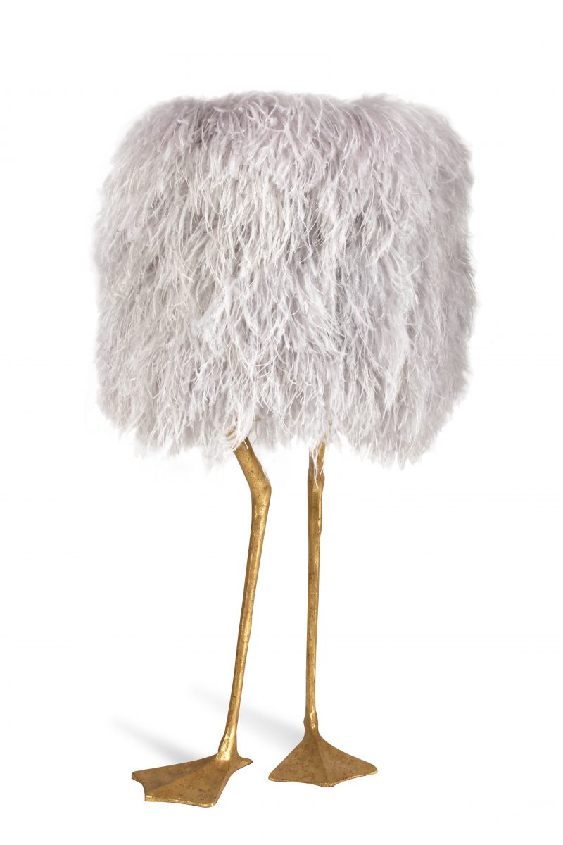 Duck Feet Lamp VLB20 Decayed Gold Orstrich