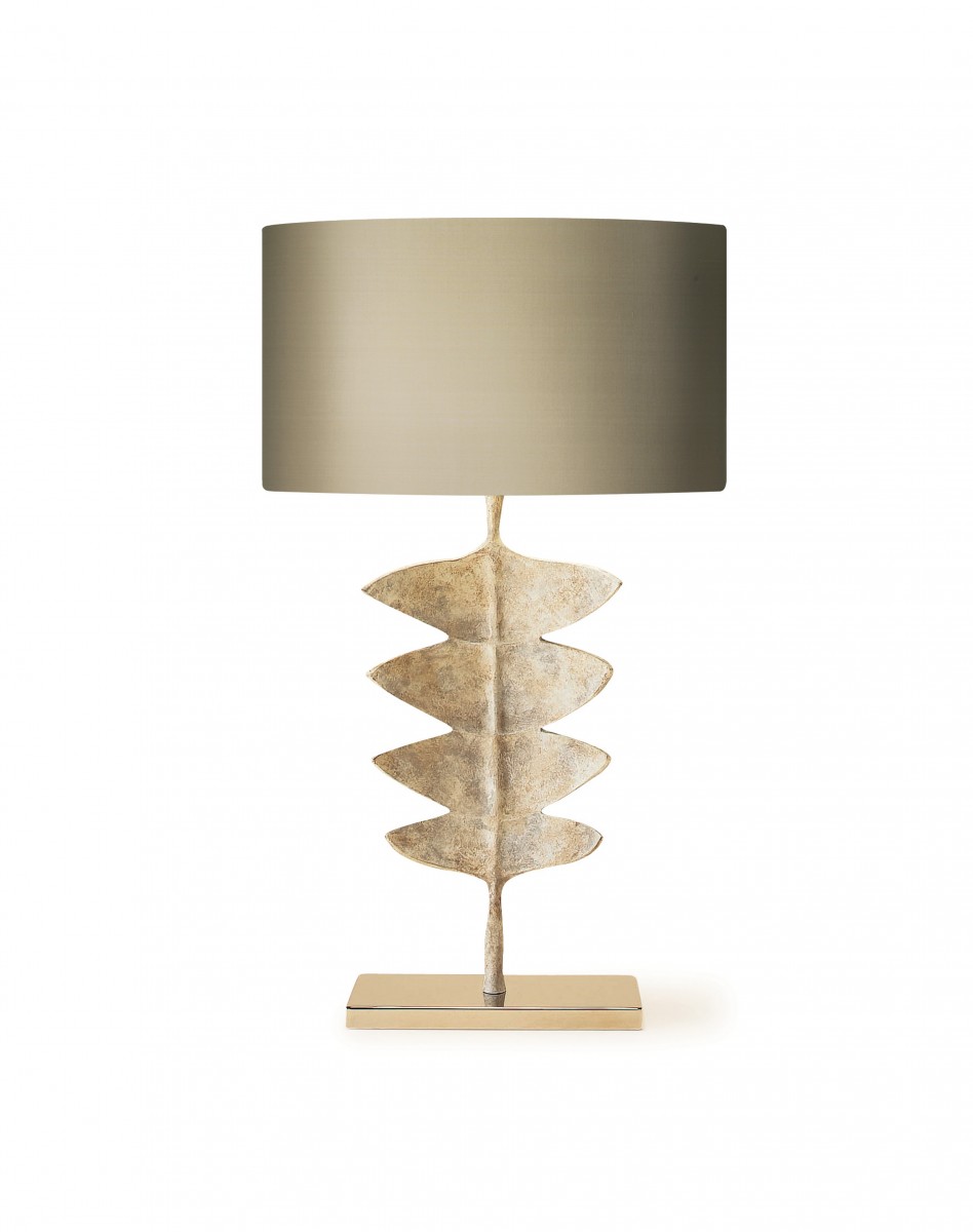Giacometti Leaf Lamp VLB01NB Chalk with Nickel base