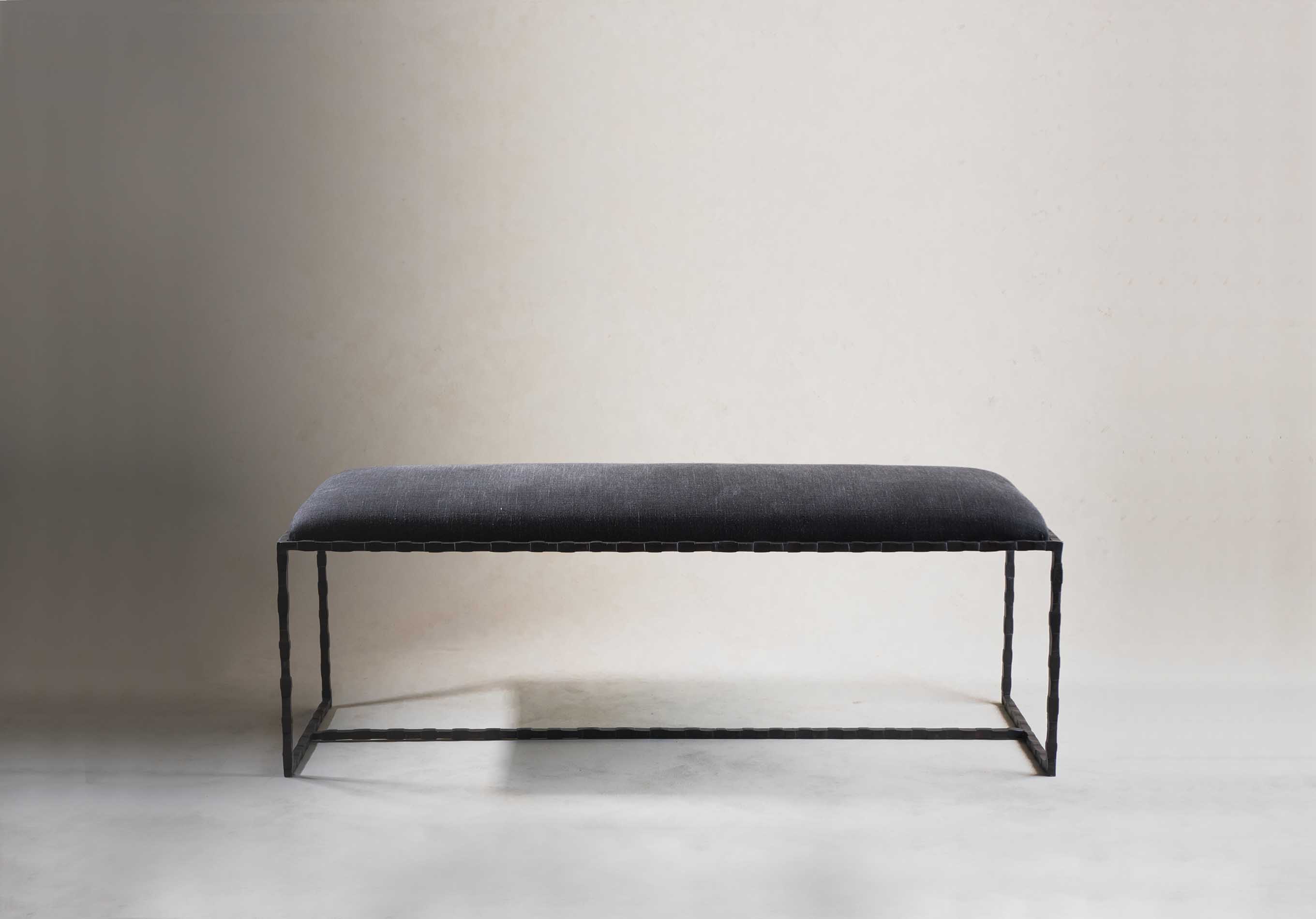 Giacometti Slimline Bench CSB05 Versailles Gold