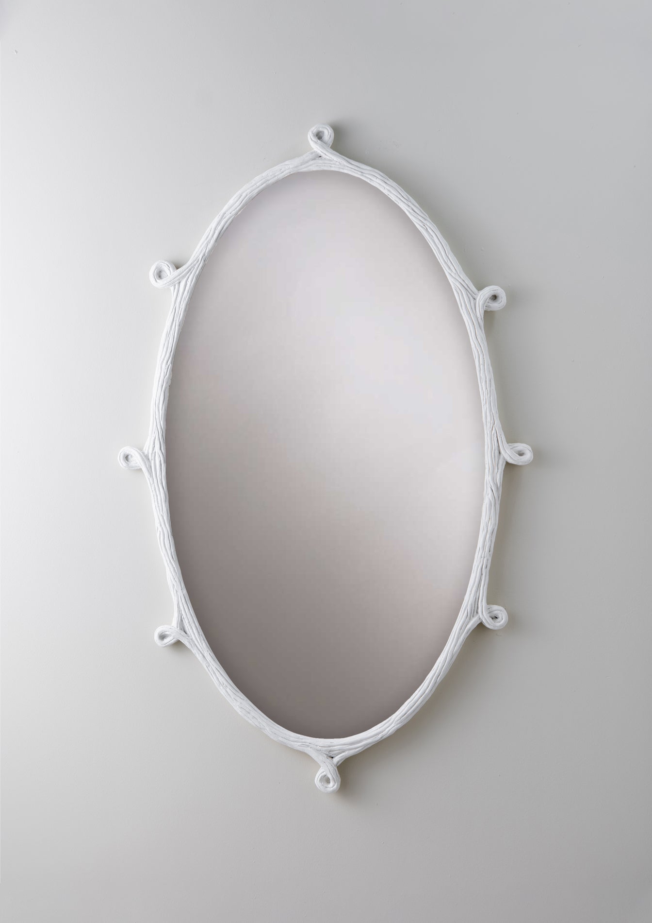 Jolly Mirror WM59 Plaster White