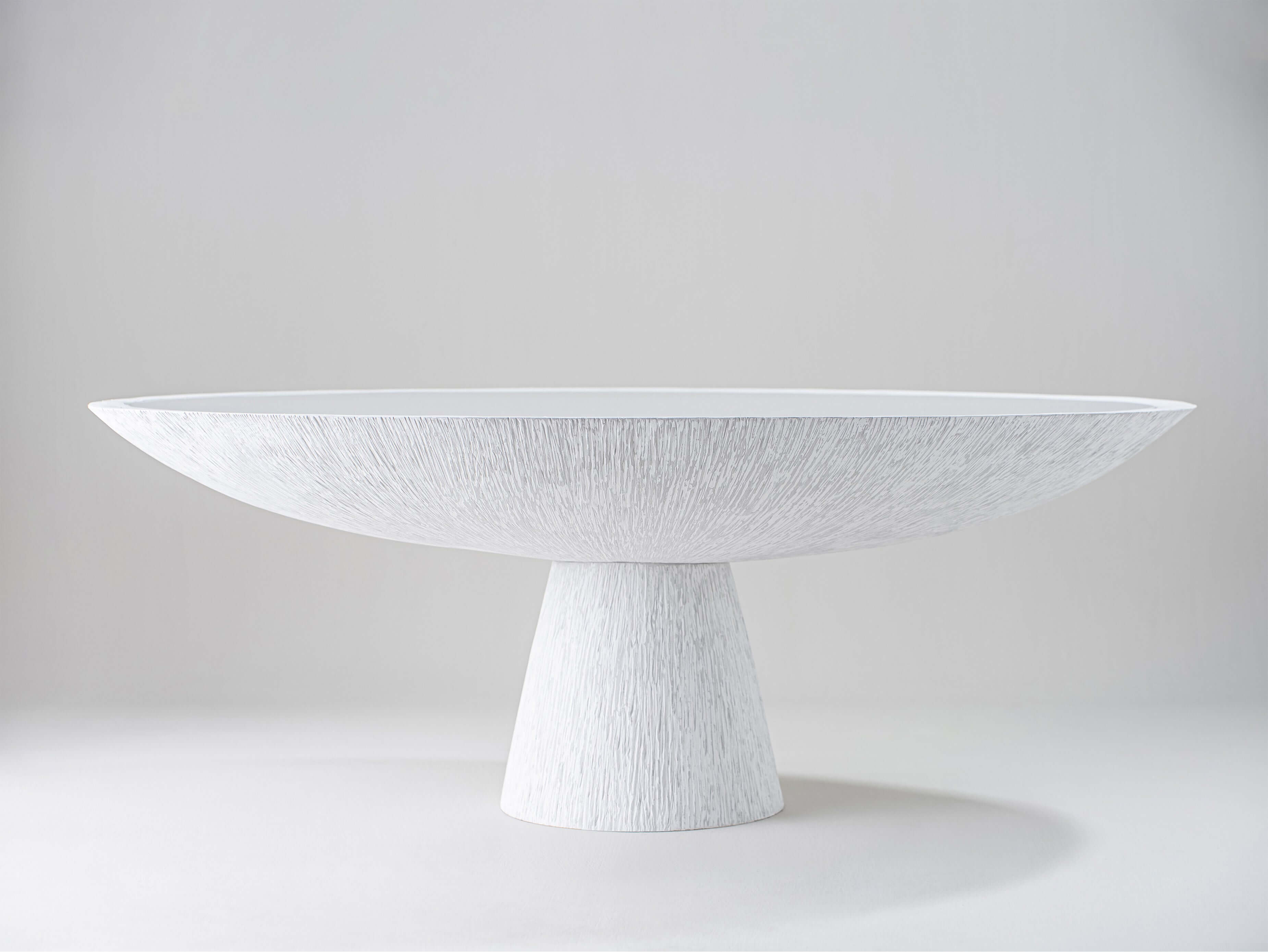Marina Coffee Table CFT20 Scratched Plaster