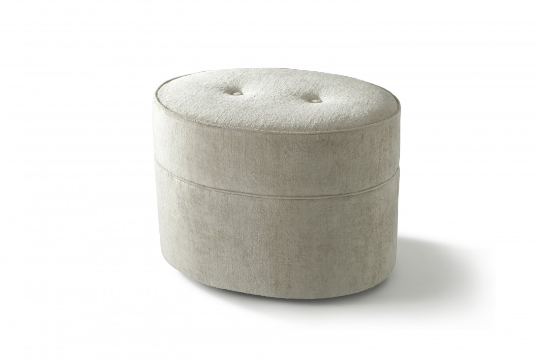 Oval Dressing Table Stool UST02 COM Fabric