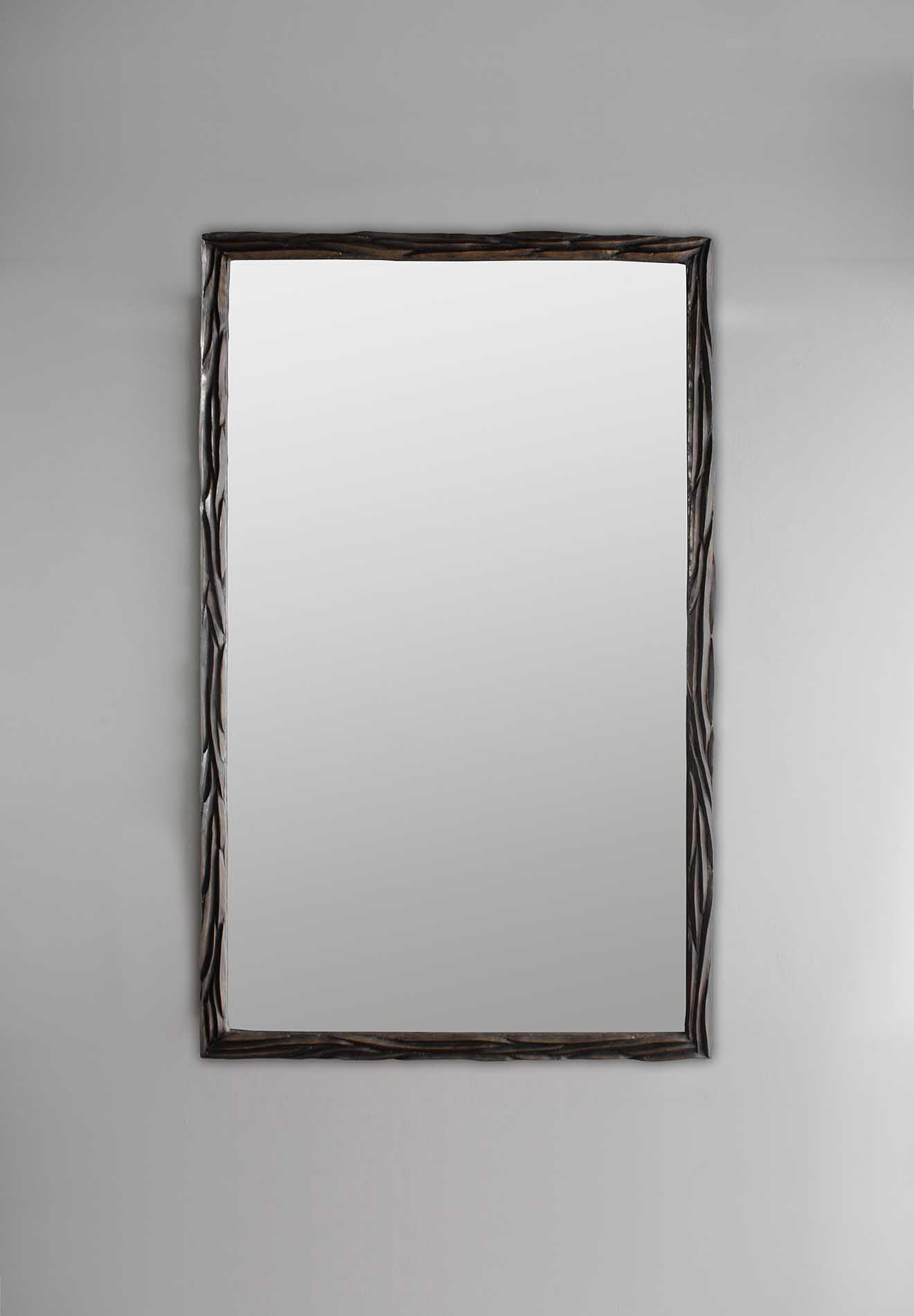 Rectangle Laurel Mirror Small WM24RS New Bronze