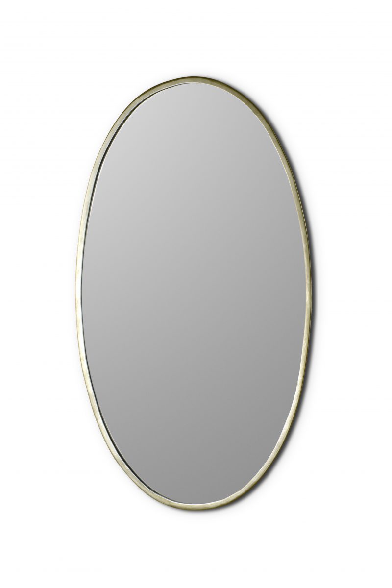 Reuben Mirror WM57 Brass