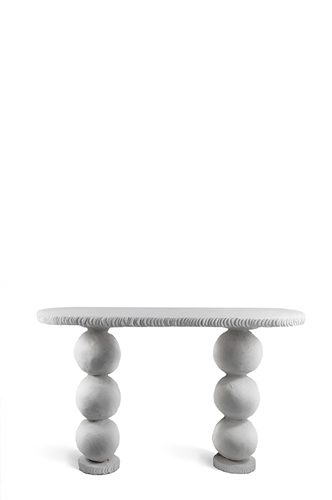 Selina Console Table CCT49 Plaster White