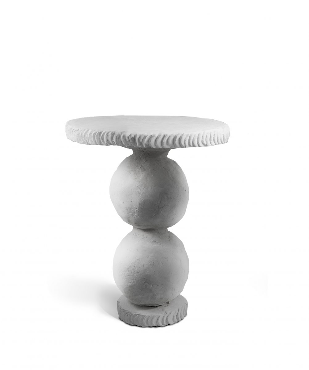 Selina Side Table CST46 Plaster White