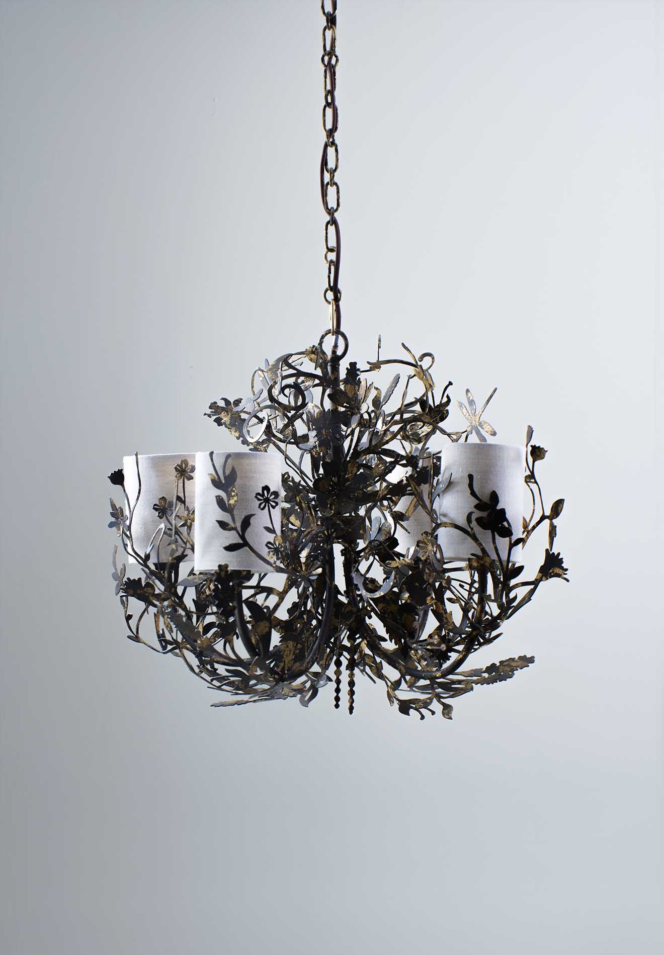 Spry Ceiling Light Small MCL88S Gilded Rust Lighting