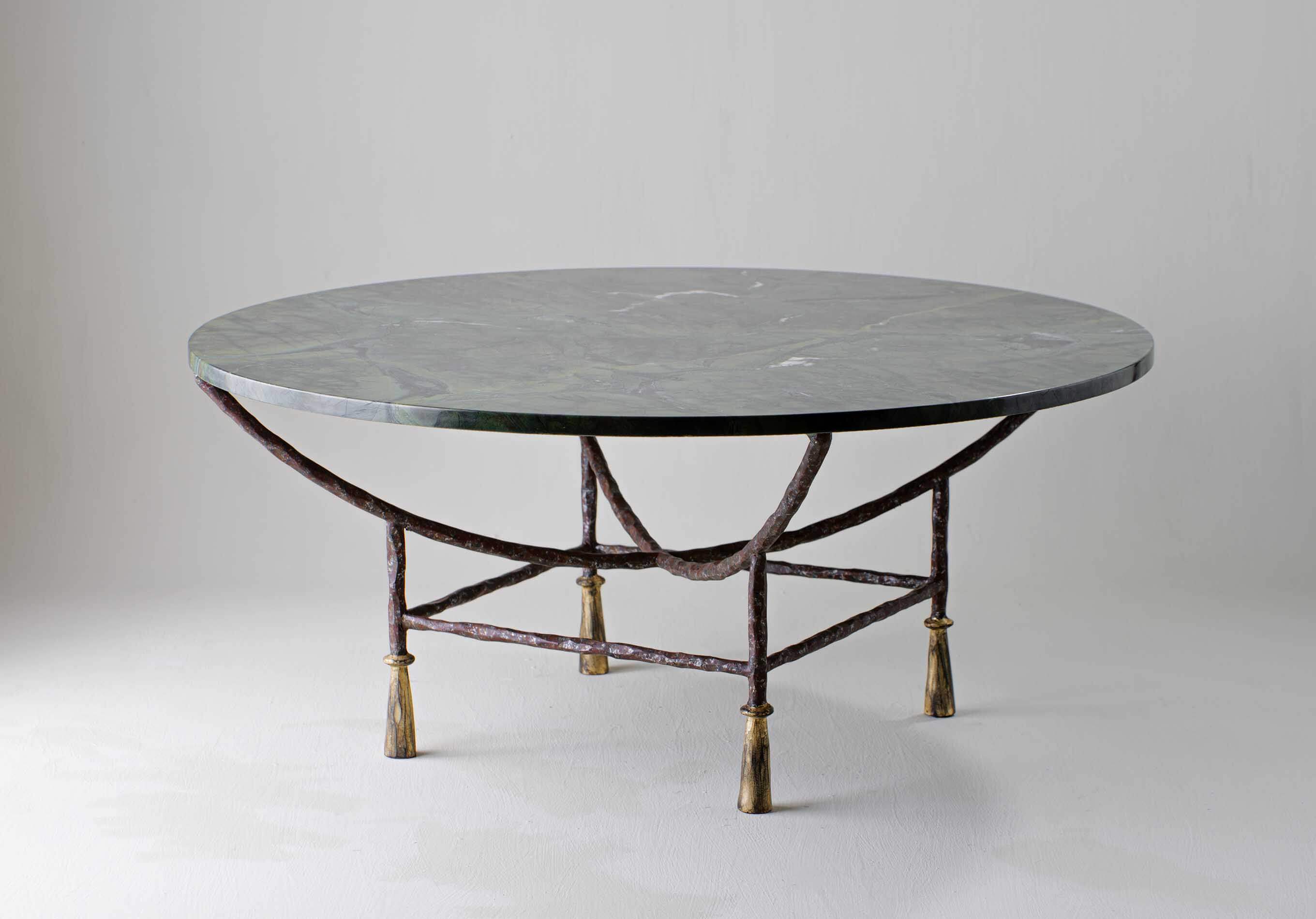 Stanley Coffee Table CFT16 Glass Old Rust