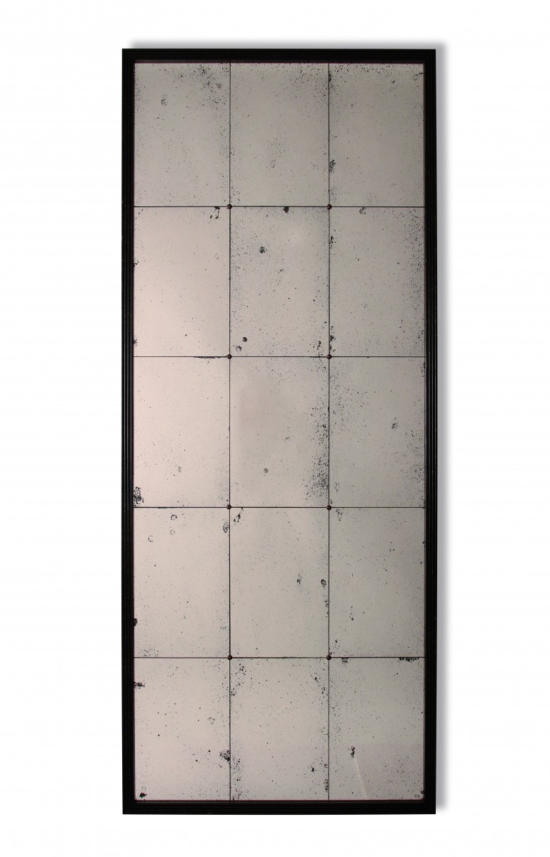 Tall Riviera Mirror WM19T Bronzed with Antiqued Glass